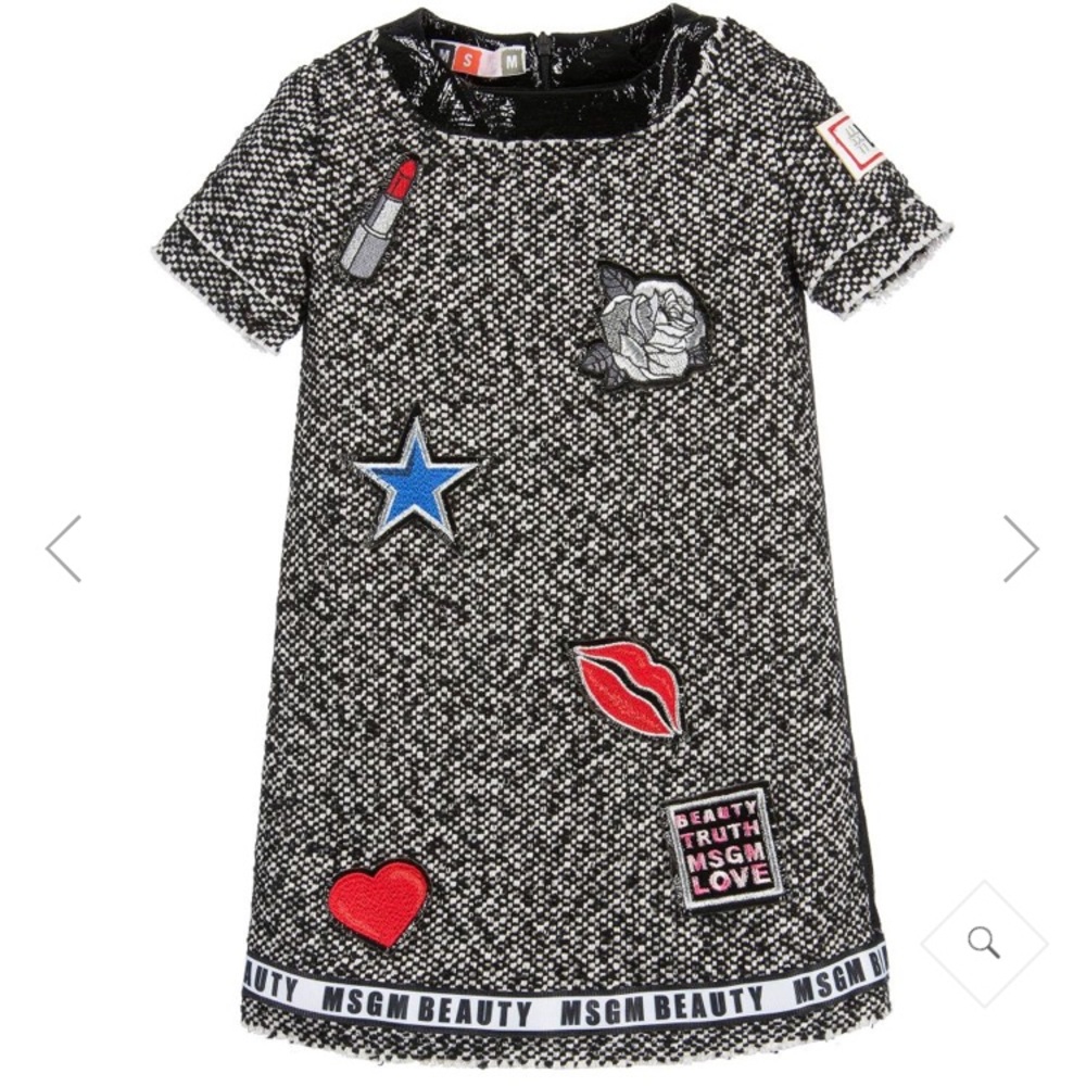 MSGM children’s shift dress.